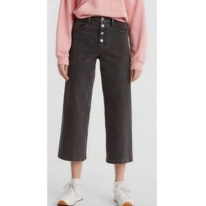 Levi's Mile High Cropped Wide Leg Jeans